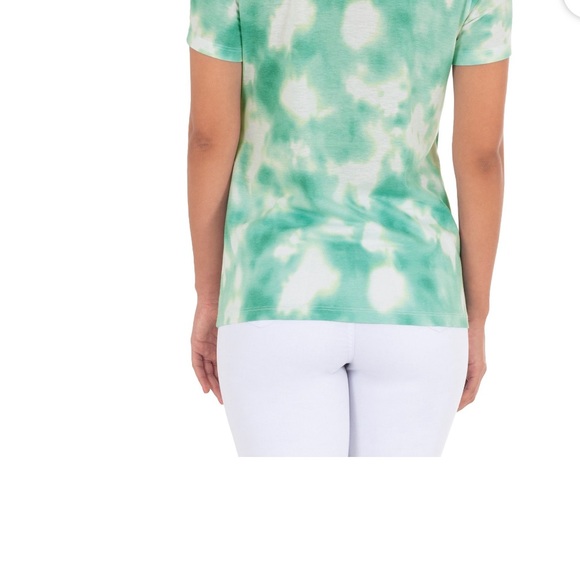 🆕 Celebrate It 🍀St Patricks Day🍀 “Shamrock My World” Junior Tie Dye T-Shirt - Picture 4 of 5